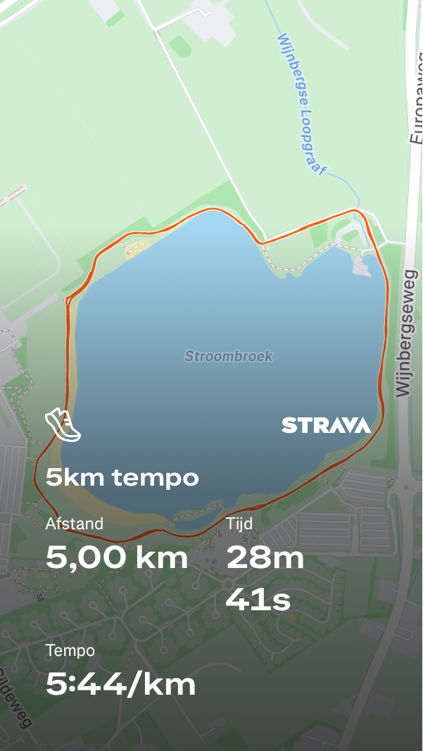 Ren 5km binnen 30 minuten